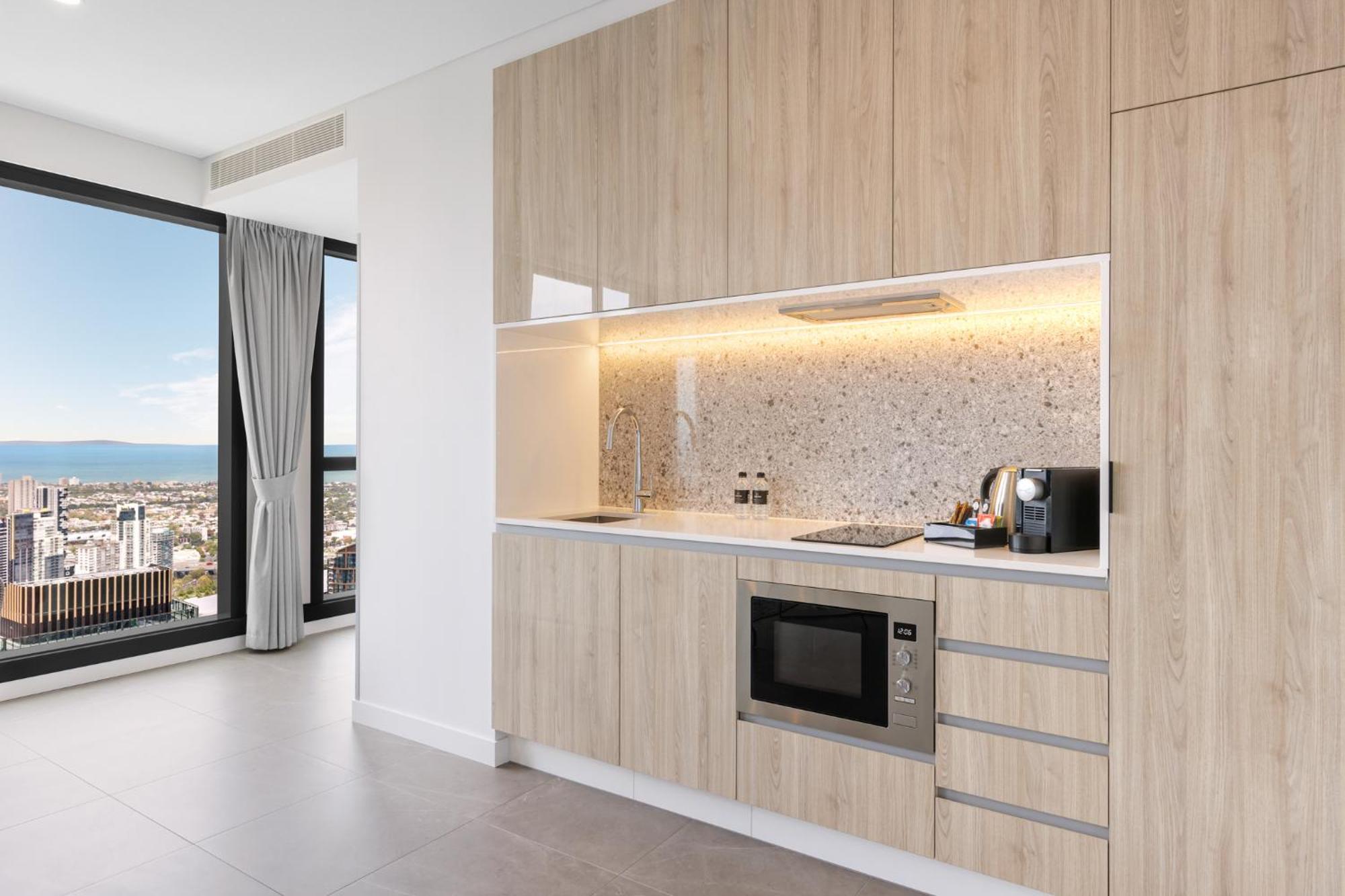 Meriton Suites Melburne Exterior foto