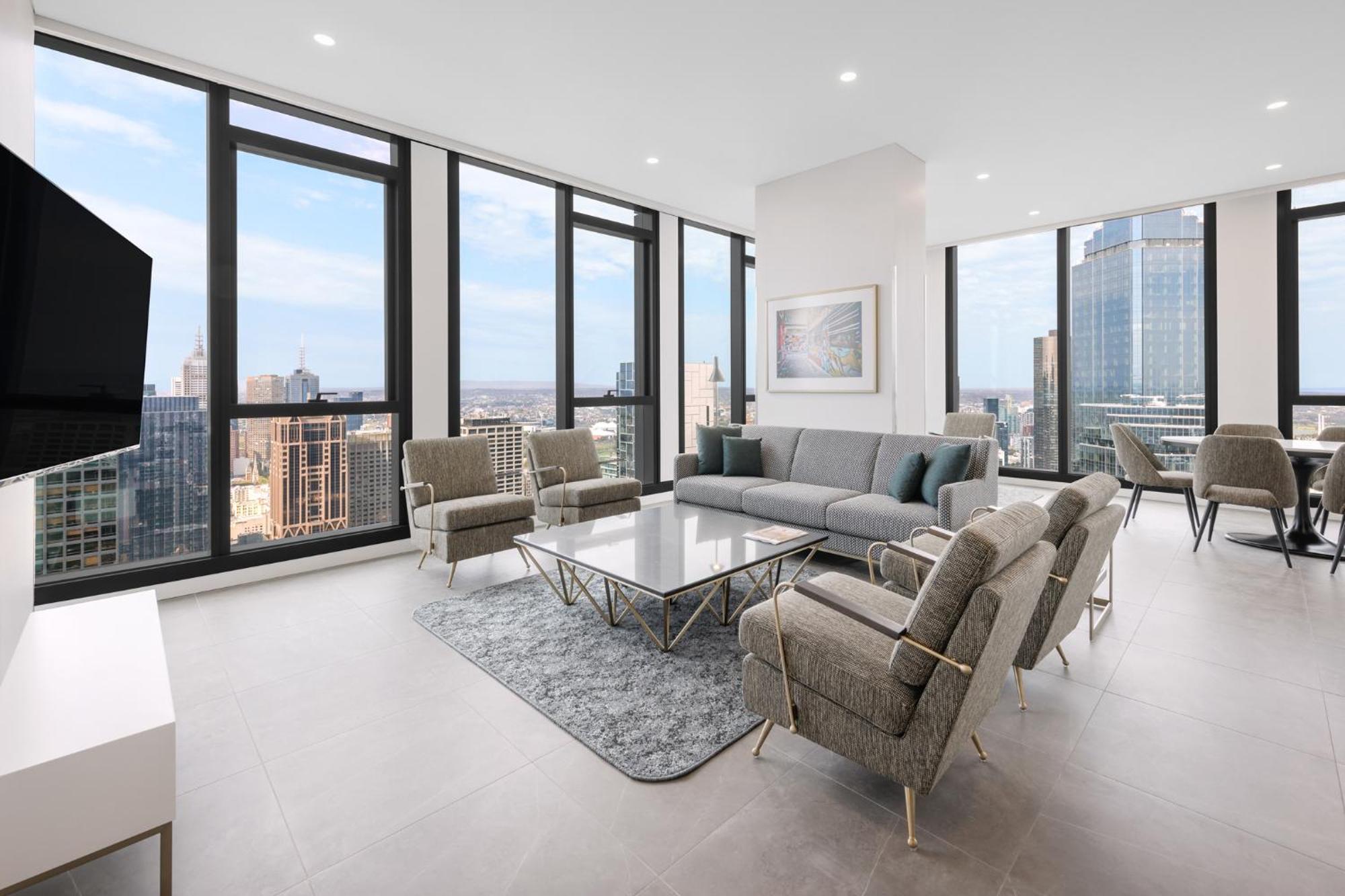 Meriton Suites Melburne Exterior foto