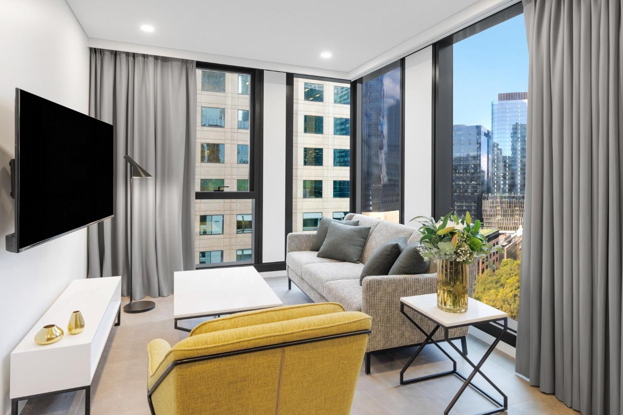 Meriton Suites Melburne Exterior foto
